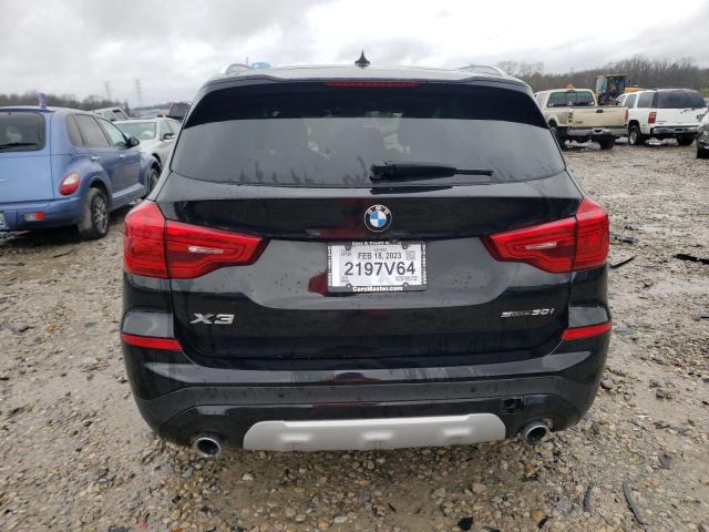 5UXTR7C59KLF37570 - 2019 BMW X3 SDRIVE30I BLACK photo 6