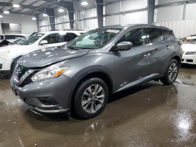 5N1AZ2MH7HN129790 - 2017 NISSAN MURANO S GRAY photo 1