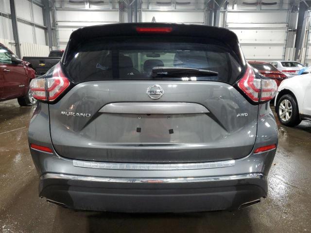 5N1AZ2MH7HN129790 - 2017 NISSAN MURANO S GRAY photo 6