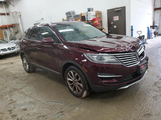 5LMCJ2D97GUJ07699 - 2016 LINCOLN MKC SELECT Burgund zdjęcie 4