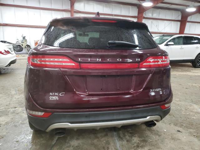 5LMCJ2D97GUJ07699 - 2016 LINCOLN MKC SELECT Burgund zdjęcie 6