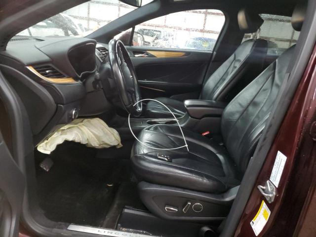 5LMCJ2D97GUJ07699 - 2016 LINCOLN MKC SELECT Burgund zdjęcie 7