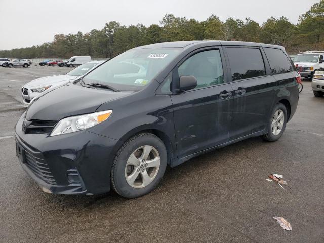 5TDZZ3DC2LS079224 - 2020 TOYOTA SIENNA L BLACK photo 1