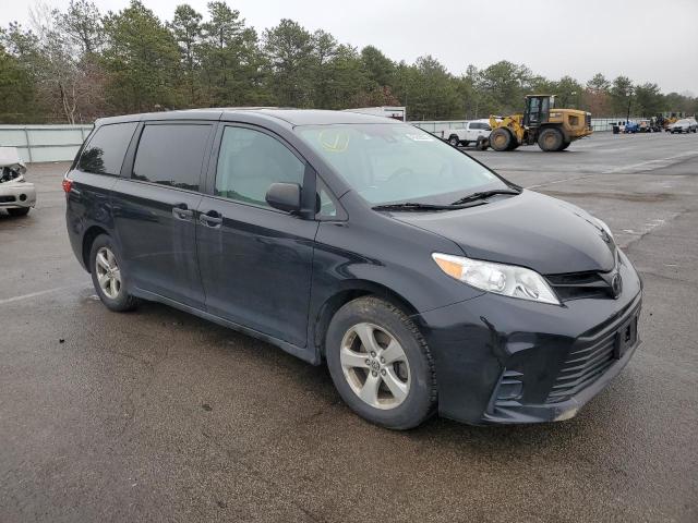 5TDZZ3DC2LS079224 - 2020 TOYOTA SIENNA L BLACK photo 4