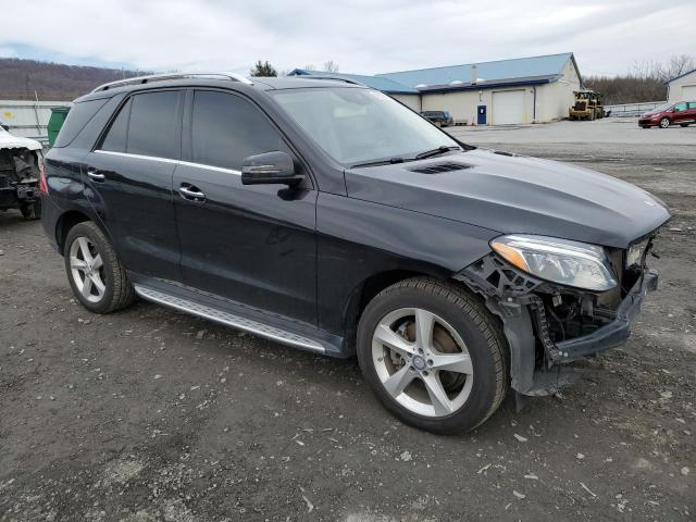 4JGDA5HB8GA790245 - 2016 MERCEDES-BENZ GLE 350 4MATIC BLACK photo 4