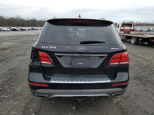 4JGDA5HB8GA790245 - 2016 MERCEDES-BENZ GLE 350 4MATIC BLACK photo 6