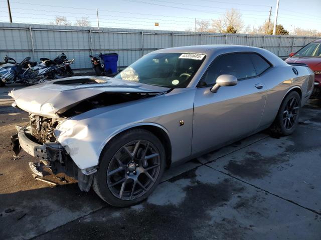 2C3CDZFJ2GH248962 - 2016 DODGE CHALLENGER R/T SCAT PACK SILVER photo 1