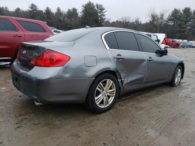 JN1DV6AR7CM860397 - 2012 INFINITI G25 GRAY photo 3