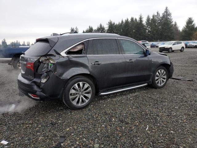 5FRYD4H47FB006599 - 2015 ACURA MDX TECHNOLOGY BLACK photo 3