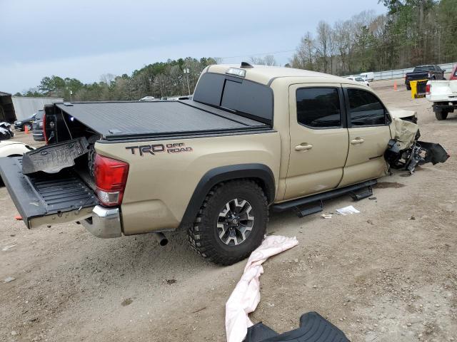 5TFAZ5CN0HX032576 - 2017 TOYOTA TACOMA DOUBLE CAB TAN photo 3