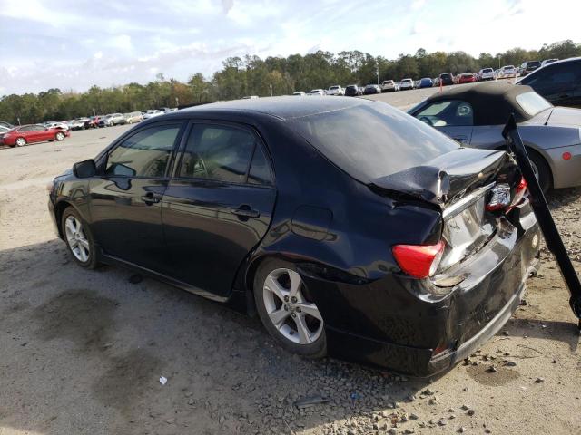 5YFBU4EE9CP030942 - 2012 TOYOTA COROLLA BASE BLACK photo 2