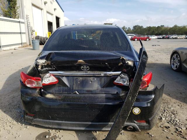 5YFBU4EE9CP030942 - 2012 TOYOTA COROLLA BASE BLACK photo 6
