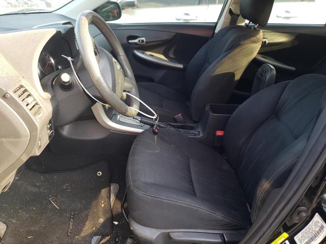 5YFBU4EE9CP030942 - 2012 TOYOTA COROLLA BASE BLACK photo 7