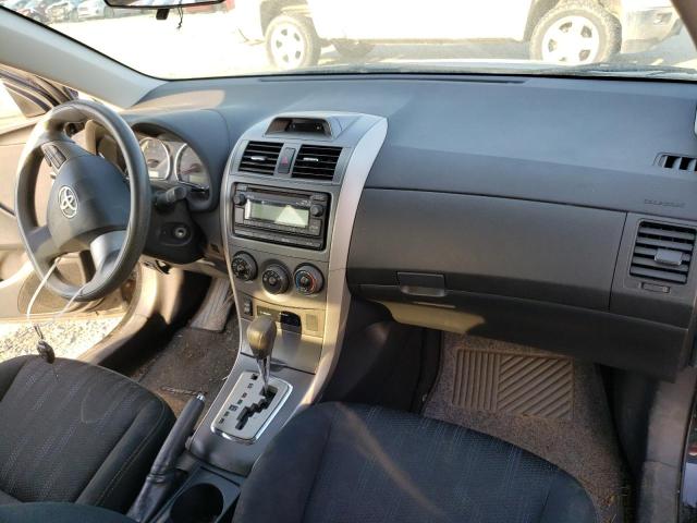 5YFBU4EE9CP030942 - 2012 TOYOTA COROLLA BASE BLACK photo 8