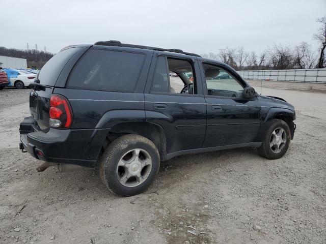 1GNDT13S282242291 - 2008 CHEVROLET TRAILBLAZE LS BLACK photo 3