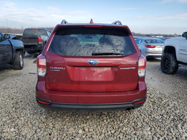 JF2SJAGC3JH541043 - 2018 SUBARU FORESTER 2.5I PREMIUM RED photo 6