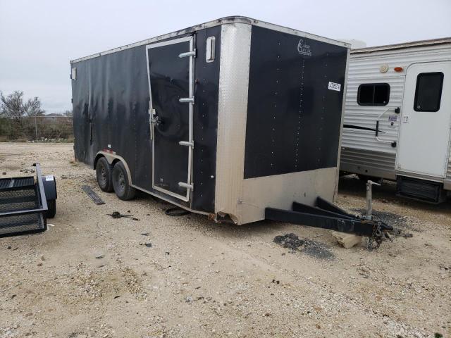 4D6EB2029NC061830 - 2022 CARGO TRAILER BLACK photo 1