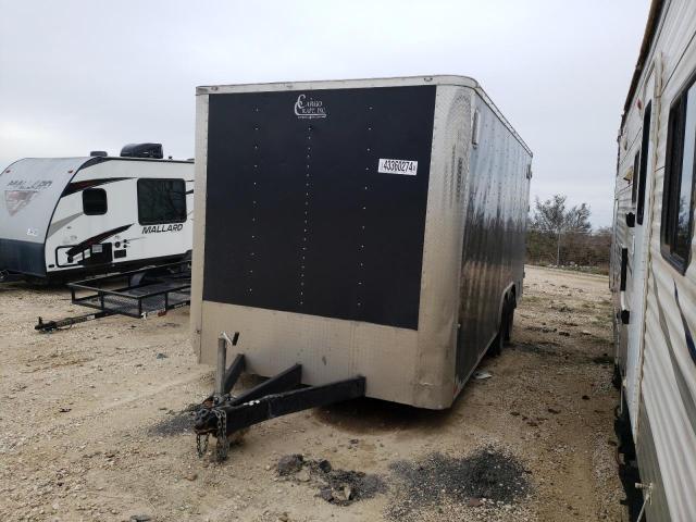 4D6EB2029NC061830 - 2022 CARGO TRAILER BLACK photo 2