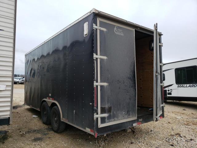 4D6EB2029NC061830 - 2022 CARGO TRAILER BLACK photo 3