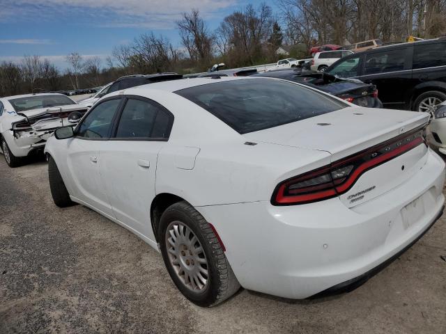 2C3CDXKT5KH743046 - 2019 DODGE CHARGER POLICE WHITE photo 2