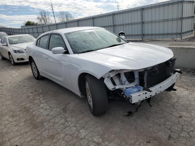 2C3CDXKT5KH743046 - 2019 DODGE CHARGER POLICE WHITE photo 4