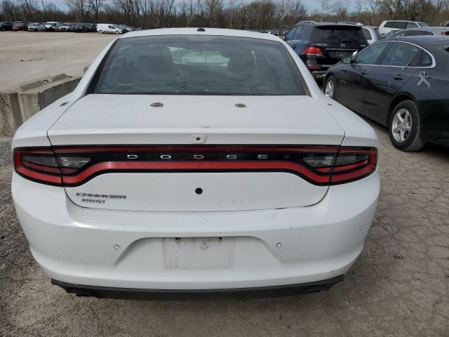 2C3CDXKT5KH743046 - 2019 DODGE CHARGER POLICE WHITE photo 6