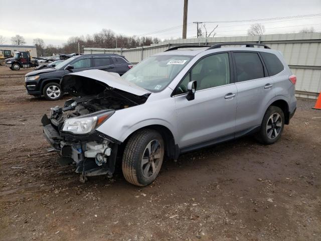 JF2SJAJC0JH515623 - 2018 SUBARU FORESTER 2.5I LIMITED SILVER photo 1