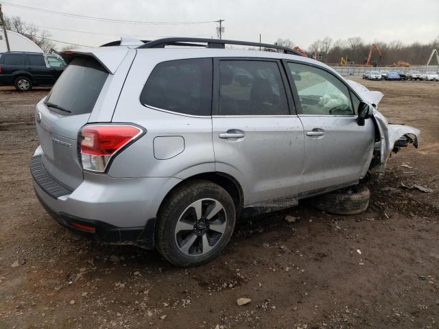 JF2SJAJC0JH515623 - 2018 SUBARU FORESTER 2.5I LIMITED SILVER photo 3