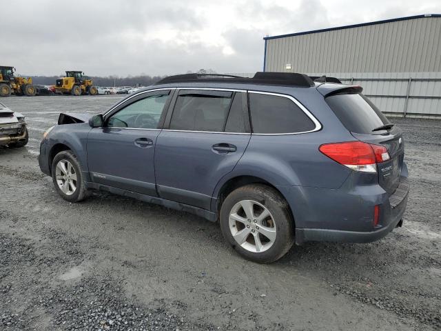 4S4BRCLCXE3314410 - 2014 SUBARU OUTBACK 2.5I LIMITED GRAY photo 2