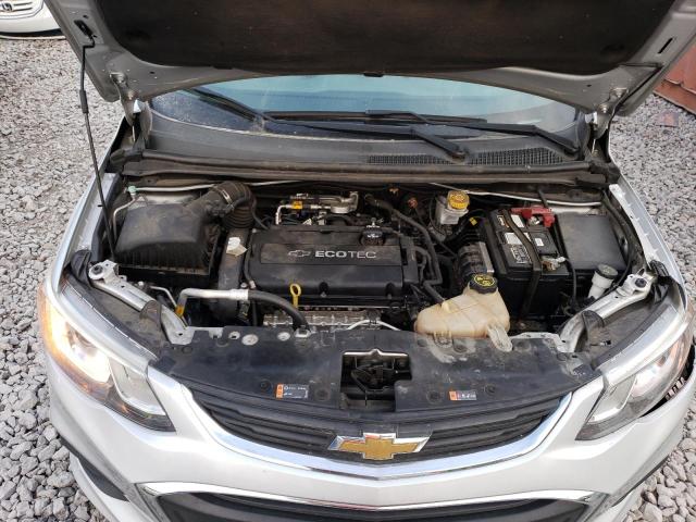 1G1JB5SH7H4110555 - 2017 CHEVROLET SONIC LS SILVER photo 11