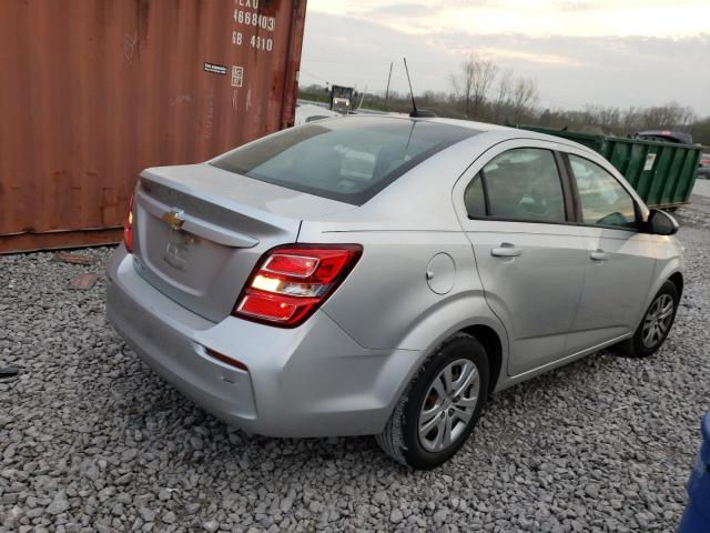 1G1JB5SH7H4110555 - 2017 CHEVROLET SONIC LS SILVER photo 3