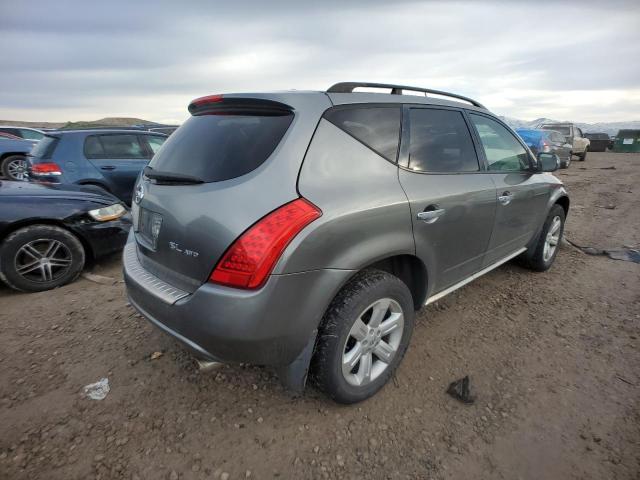 JN8AZ08WX7W665275 - 2007 NISSAN MURANO SL GRAY photo 3