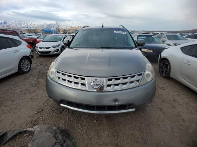 JN8AZ08WX7W665275 - 2007 NISSAN MURANO SL GRAY photo 5