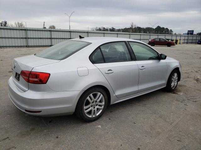 3VW2K7AJ6FM212083 - 2015 VOLKSWAGEN JETTA BASE 银色 照片 3