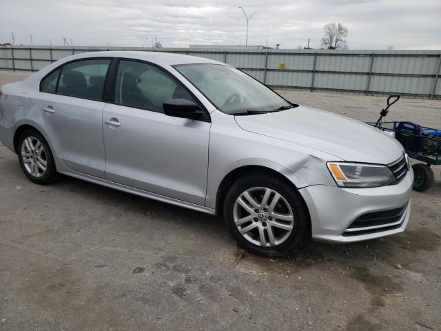 3VW2K7AJ6FM212083 - 2015 VOLKSWAGEN JETTA BASE 银色 照片 4