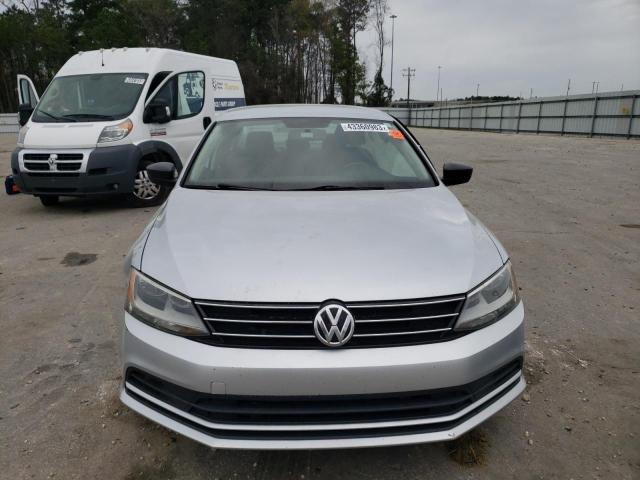 3VW2K7AJ6FM212083 - 2015 VOLKSWAGEN JETTA BASE 银色 照片 5