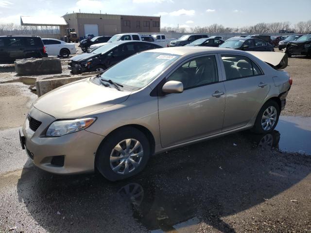 1NXBU40E79Z028377 - 2009 TOYOTA COROLLA BASE BEIGE photo 1