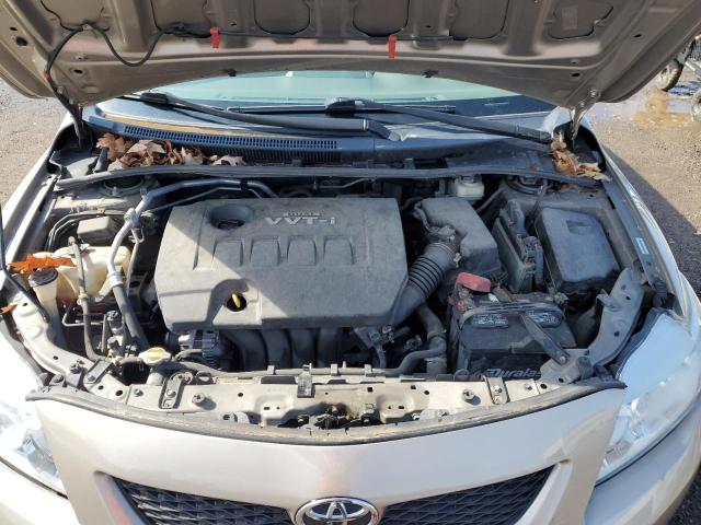 1NXBU40E79Z028377 - 2009 TOYOTA COROLLA BASE BEIGE photo 11