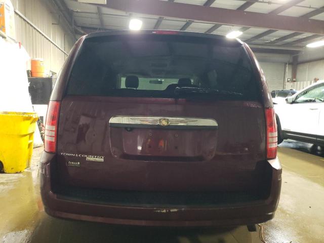 2A8HR54P28R760065 - 2008 CHRYSLER TOWN & COU TOURING BURGUNDY photo 6