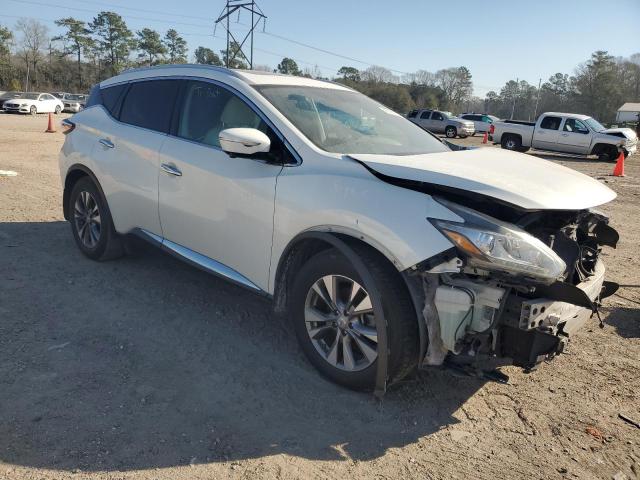 5N1AZ2MG2FN212564 - 2015 NISSAN MURANO S WHITE photo 4