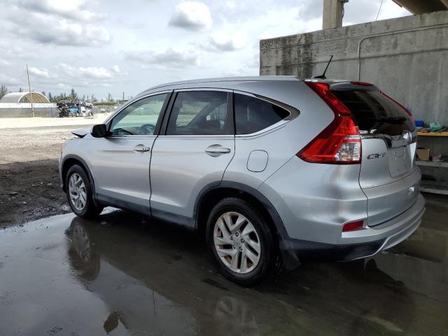 2HKRM3H73GH559280 - 2016 HONDA CR-V EXL SILVER photo 2