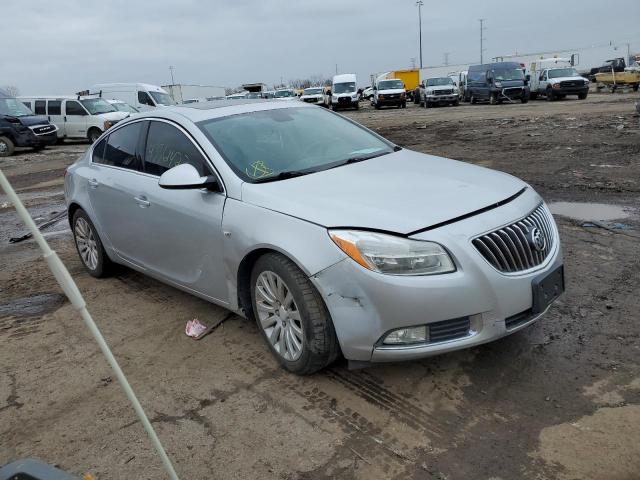 W04GS5EC9B1009294 - 2011 BUICK REGAL CXL SILVER photo 4