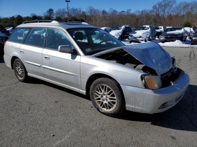 4S3BH625347302943 - 2004 SUBARU LEGACY L SPECIAL SILVER photo 4