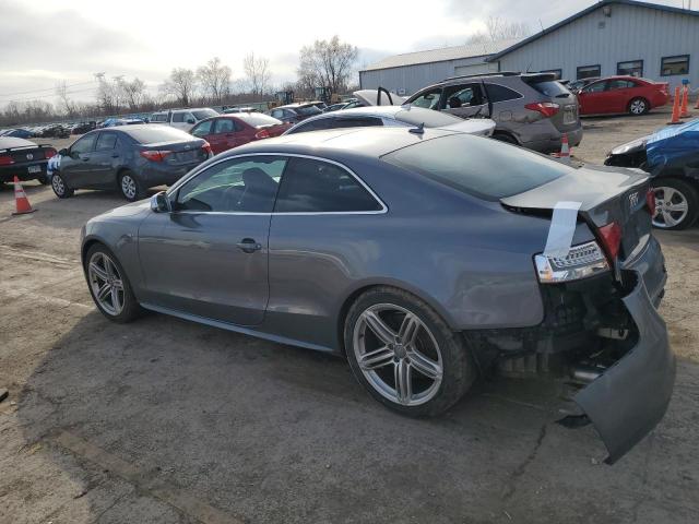 WAUCGAFR9DA001245 - 2013 AUDI S5 PREMIUM PLUS GRAY photo 2