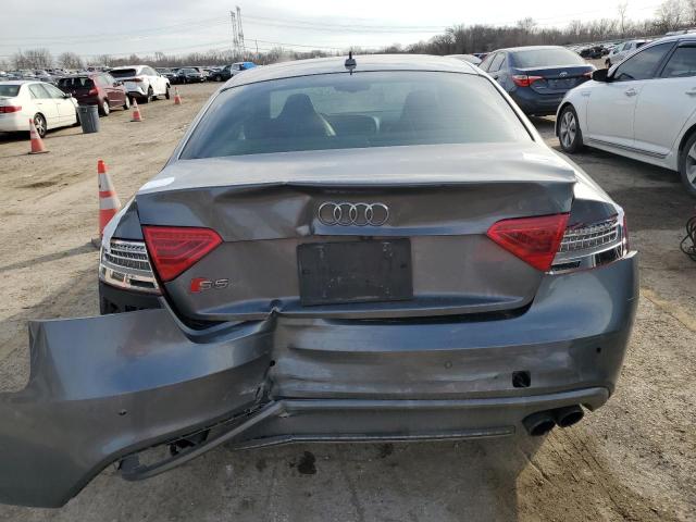 WAUCGAFR9DA001245 - 2013 AUDI S5 PREMIUM PLUS ნაცრისფერი ფოტო 6