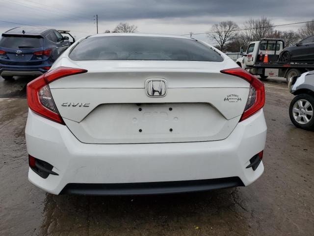 19XFC2F5XGE062118 - 2016 HONDA CIVIC LX WHITE photo 6