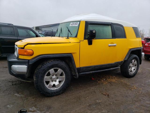 JTEBU11F970058801 - 2007 TOYOTA FJ CRUISER YELLOW photo 1