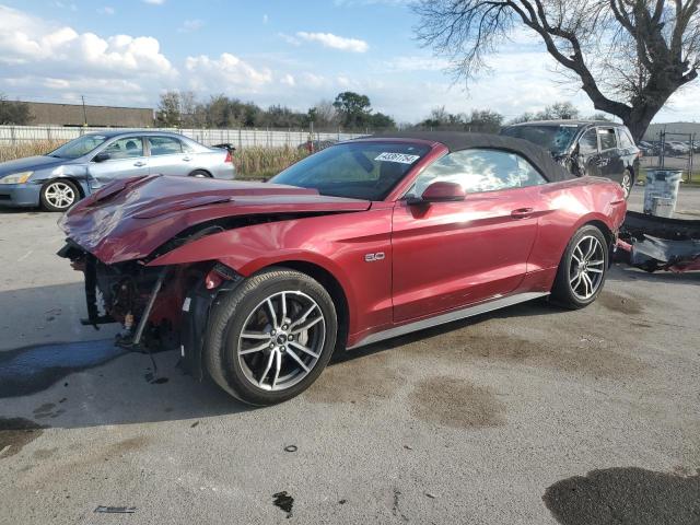 1FATP8FF0H5267422 - 2017 FORD MUSTANG GT RED photo 1