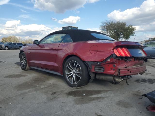 1FATP8FF0H5267422 - 2017 FORD MUSTANG GT RED photo 2