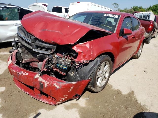 1B3CC1FB2AN201570 - 2010 DODGE AVENGER EXPRESS RED photo 1
